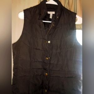 Cute brown puff vest